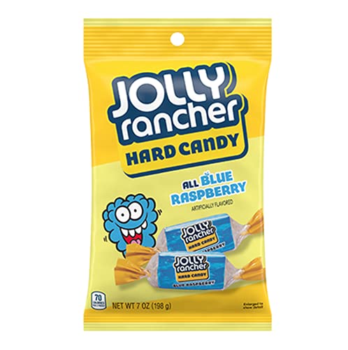Jolly Rancher Hard Candy All Blue Raspberry - 7oz - 198g - American Candy - Just Blue Sweets