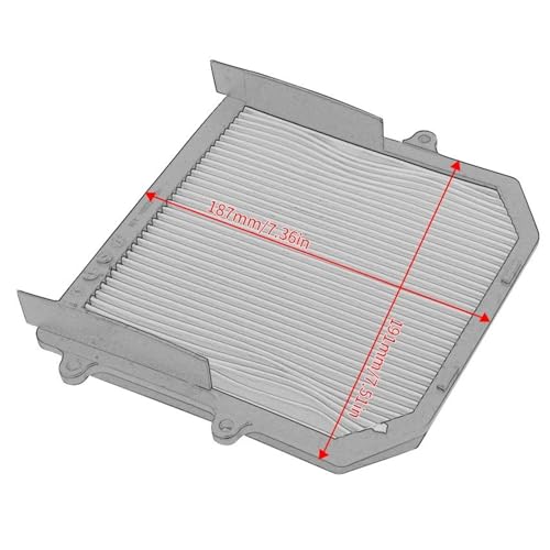 Filtre à air moto pour XL1000V Varadero 2003-2011 17210-MBT-D20 - 2
