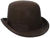 Stacy Adams Men's Wool Derby Hat, Brown, Large