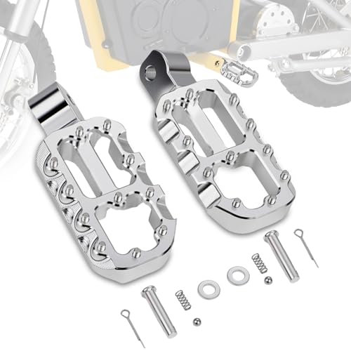 Repose-pieds MX650 antidérapants avec plateforme large pour moto électrique Razor
