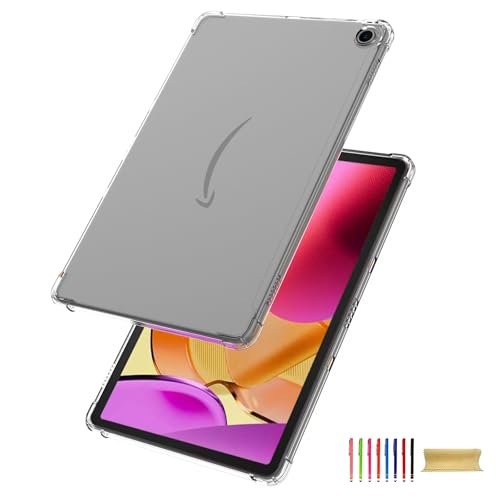 Allytechgroup Fire Max 11 �^�u���b�g�P�[�X ��13���� 2023�A�\�t�gTPU �_�� ���� �A���`�C�G���[ �ϏՌ� �X�����t�B�b�g �N���A�P�[�X�J�o�[ Amazon Kindle Fire Max 11 2023�N�p �N���A