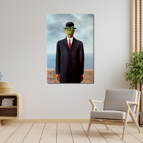 Peinture classique Magritte pour remplacer les cadres vides de votre chambre