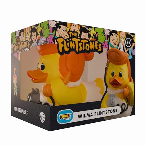 TUBBZ Edizione Scatola: Flintstones – Wilma Flintstone Anatra Cosplay da Collezione in Vinile – Prodotto Ufficiale per i Fan di Flintstones