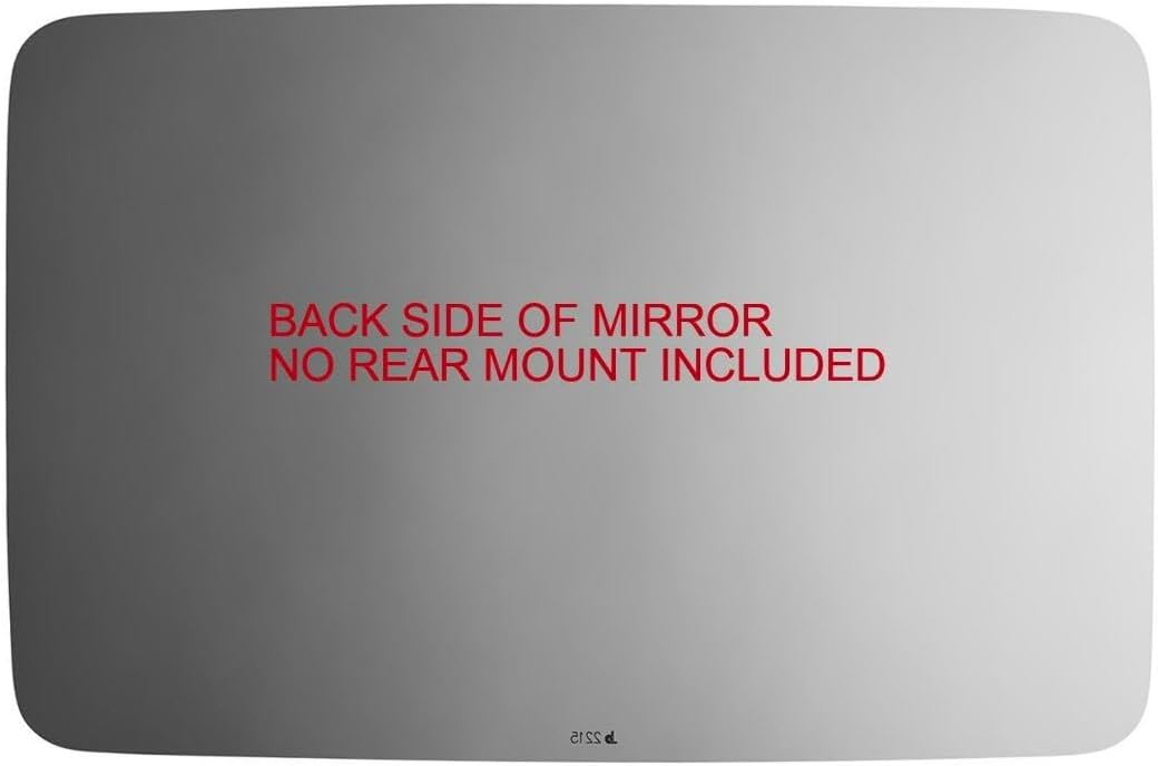 Burco 2215 Driver or Passenger Side Replacement Mirror Glass for 1978-1991 FORD BRONCO, 1972-1982 COURIER, 1975-1991 E-150, E-250, E-350, ECONOLINE, F-100, F-150, F-250, F-350