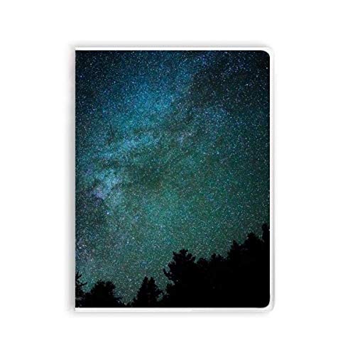 Carnet Galaxy Dark Stars couverture souple robuste pour ne plus corner vos pages d'agenda en voyage