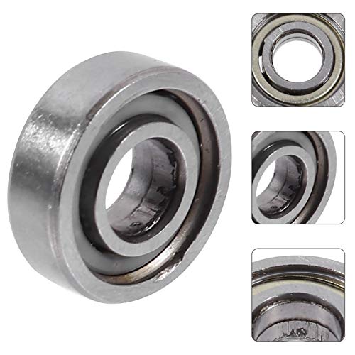 VILLCASE 20Cps Deep Groove Ball Bearing Duplo Selado Rolamentos De Aço Carbono Mini Impressora de Ro