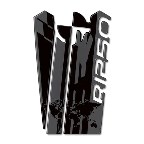 Moto réservoir autocollant protection R 1250 GS ADV kit résine noir