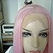 Melody Long Silky Straight Wigs Pink Wigs Synhetic Lace Front Wigs Baby Pink Hair Heat Resistant Fiber Hair For Women Cosplay Wigs …