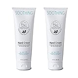 Dead Sea Soothing Hand Cream with Dead Sea Minerals 3.4 fl oz (Pack of 2) by Natural Elephant