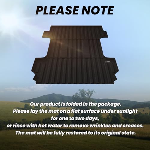 Image of LASFIT Truck Bed Mat for Chevy Silverado /GMC Sierra 2500HD 3500HD 2020-2026