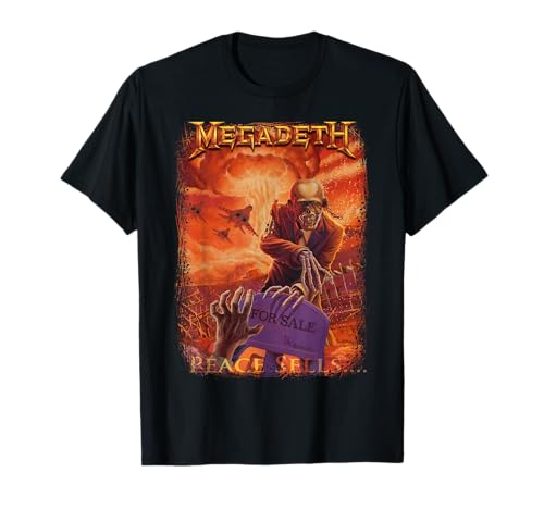 Megadeth - Agente inmobiliario esqueleto Camiseta