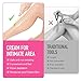 Intimate/Private Hair Removal Cream for Unwanted Hair in Leg, Underarms, Private Parts, Pubic & Bikini Area, Painless Flawless Depilatory Cream, Suitable for Women All Skin Types