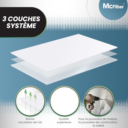 Sacs à poussière en non-tissé pour Kärcher WD2 WD3 et KWD - 6