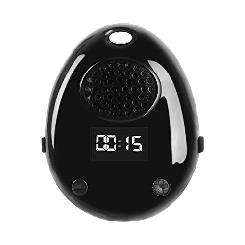 eoqo Digitale dicteerapparaat, 8 GB, aanhanger, spraakgeactiveerde audiorecorder, draagbare audiorecorder + muziekspeler met interne luidspreker + stappentracker + tijdsweergave alles-in-één