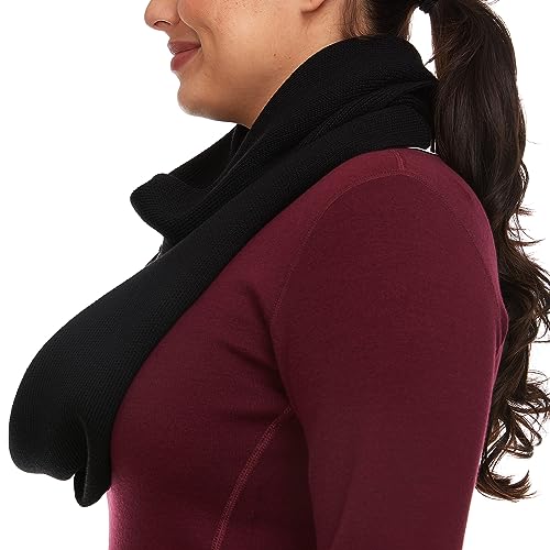 100% Merino Wool Everyday Knit Infinity Scarf - Winter Loop Scarf - Midweight Scarves for Women and Men2