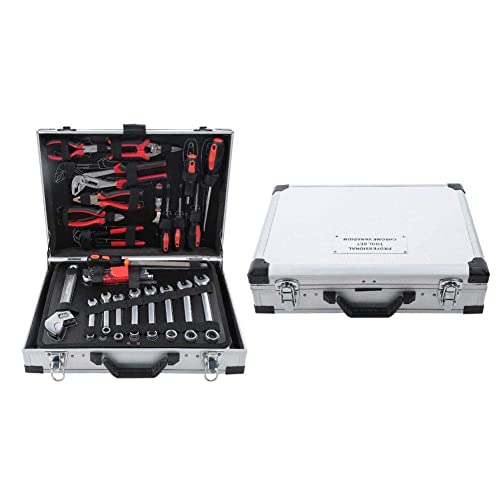 Haushaltsreparaturwerkzeugsatz, 139-teiliges Handwerkzeug-Set für den allgemeinen Haushalt mit solider Tragewerkzeugbox Home Repair Basic Tool Kit Set für Zuhause, Wohnung, Garage Instandhaltung – Bild 8