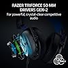 Razer BlackShark V3 X HyperSpeed Wireless Gaming Headset for PS5: 50mm Drivers - Cardioid Mic - 2.4 GHz, Bluetooth - Works with PC, Mac, Nintendo Switch, Smartphone - Long Battery Life - Black