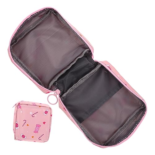 HAPINARY Period Pouch Sanitary Napkin Storage Bag Zipper Multi-Function for Teen Girls