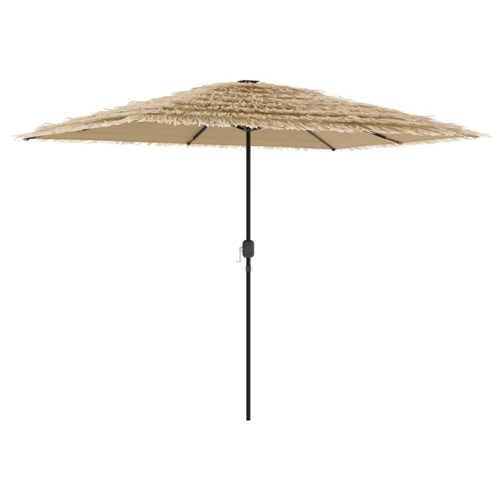 Parasol de patio con varilla de acero resistente CLSDRZC acabado premium 8