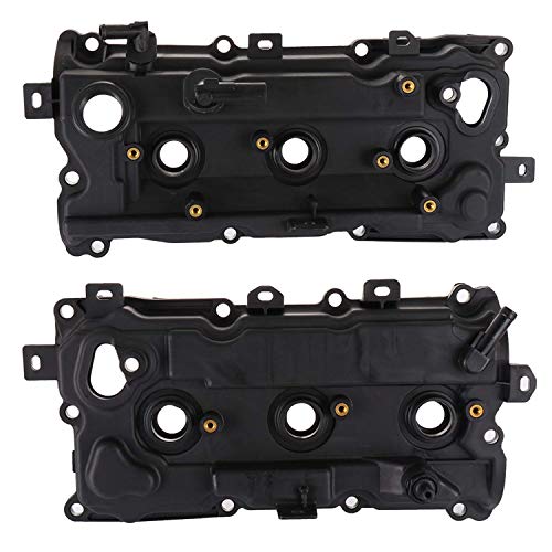 Jdmspeed New Engine Valve Cover Set Rh & Lh With Gaskets Replacement For Nissan Murano Quest 2009-2015 3.5L #TOP8