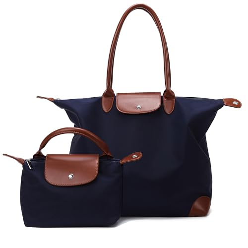Sac fourre-tout pour femme bleu idéal pour le travail le shopping et les escapades à la plage