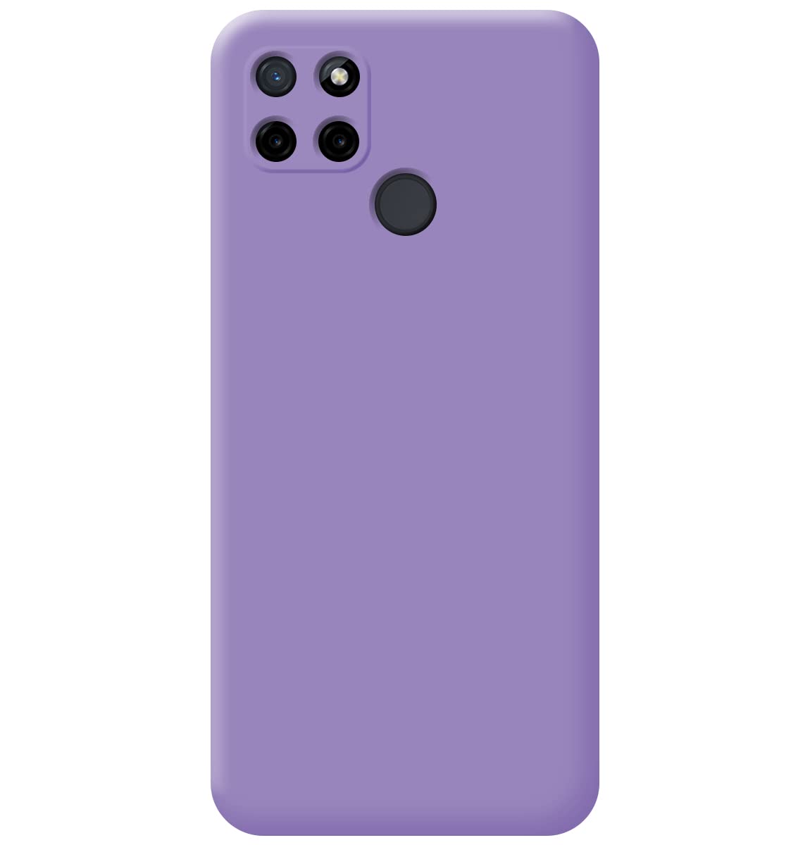 Tumundosmartphone Custodia In Silicone TPU Antiurto Trasparente Per Realme C21Y / C25Y - Protezione Rinforzata Agli Angoli