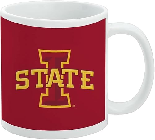 Vista 195 de Taza de cerámica con el logotipo principal de la Universidad de St. John, taza de regalo novedosa para café, té y bebidas calientes, 11oz, blanca