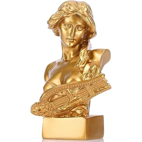 Gold Greek Goddess Statue Home Decor Cover