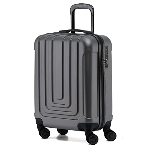 Valise cabine 55x40x20cm Flight Knight avec 8 roues et port USB pour Ryanair