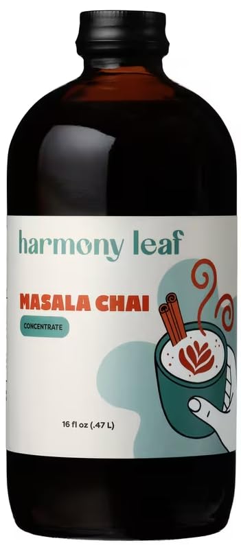 Concentrado de té chai negro 16 oz