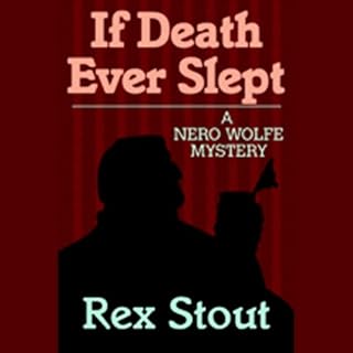 If Death Ever Slept Audiolibro Por Rex Stout arte de portada