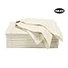 GFI Linen Clubs Cotton Linen Cloth Napkins, 20” x 20” Hemstitch, Machine Washable Reusable Dinner Table Napkins for Home, Restaurants & Events, Pack of 12