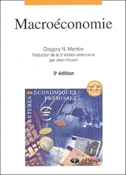 Paperback Macroéconomie. 3ème édition [French] Book