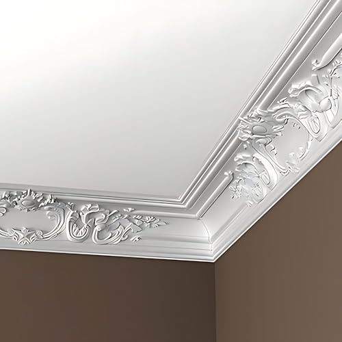 Cornisa Profhome 150252 para renovar salones con molduras decorativas de 200 cm 4