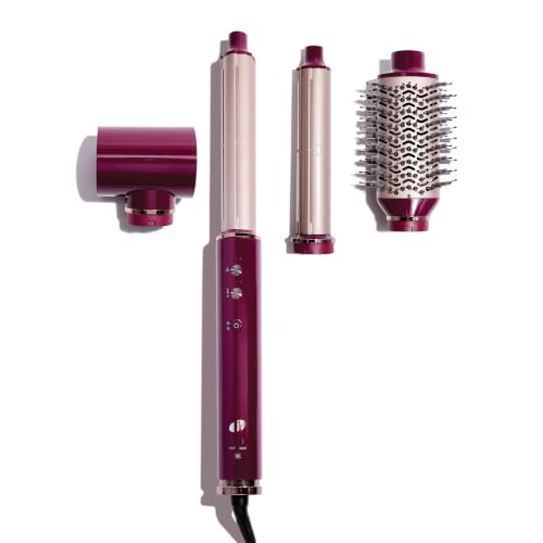 T3 AIRE 360 Multi-Styler & Blowout System – Hair Dryer Brush, Oval Round Brush & Air Styler Auto-Curl with Korean CeraGloss Ceramic, Cool Shot, Dual Voltage Travel Hair Tool for Women image 2