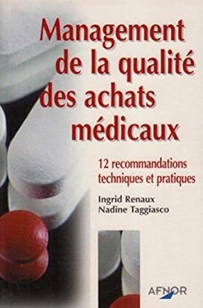 MANAGEMENT DE QUALITE DES ACHATS MEDICAUX
