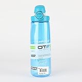 Nalgene Tritan OTF, Blue -Blue Cap - 2 Count