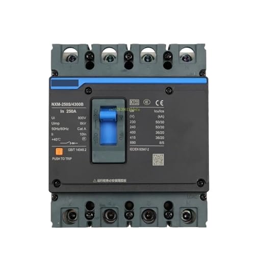 Disjoncteur boîtier moulé NXM 4P 200A tripolaire tétrapolaire