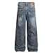 Men's Baggy Hip Hop Jeans Wide Leg Y2K Skater Denim Pants Fashion Casual Loose Fit Long Trousers Streetwear, Nostalgic 302, Size 30