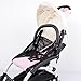 Baby Stroller Bumper Bar Iron Pipe Comfortable Silicone Handle Adjustment Angle Disassemble Crossbar Accessories