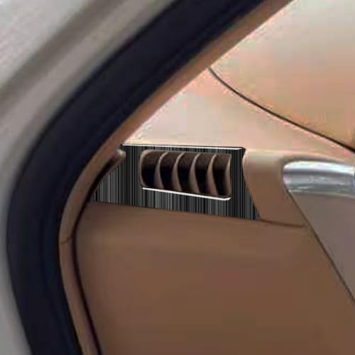 Black Wood Grain Sticker Compatible with Porsche Cayenne(92A)2011-2017