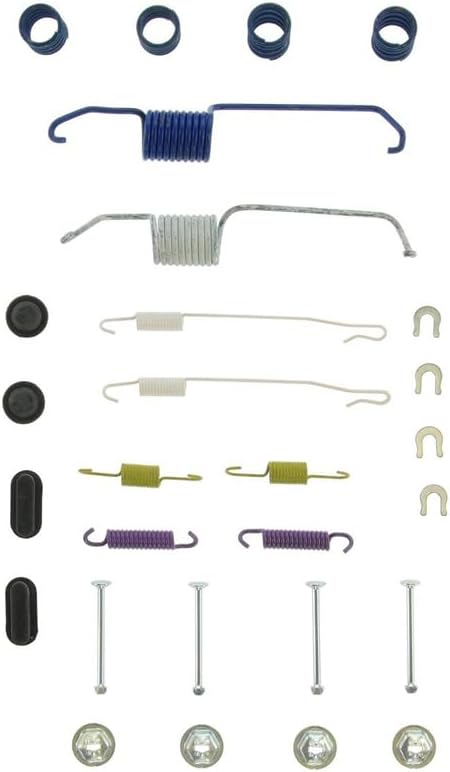 (1) Rear Brake Hardware Kit, Drum Brake Hardware Kit Replacement Brake Hardware fits Sienna 2004 2005 2006 2007 2008 2009 2010