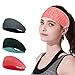 Produktbild Ushiny Boho Knoten-Stirnbänder elastisch Turban Kopfwickel Yoga Twisted Stirnband Criss Cross Haarband Zubehör für Frauen und Mädchen (3 Stück)