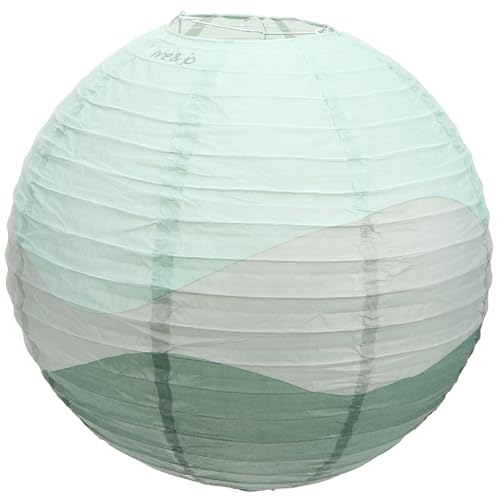 Angoily Pantalla de Lámpara Cubierta Colgante de Papel Plegable para Fiestas de Papel y Metal, Diseño y Vida Útil Prolongada para Tiendas y Restaurantes