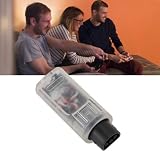 Adapter Kontrolera Bezprzewodowego N64, Konwerter Kontrolera Bluetooth dla Konsoli N64 dla dla One S dla Kontrolerów Pro (Przezroczysty biały)