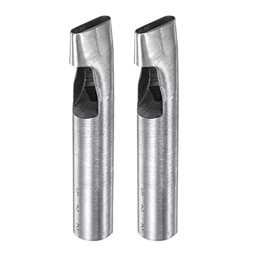 Perforatrice ovale cuir de 5x22 mm pour trou de ceinture net Lot de 2 emporte-pièces robustes