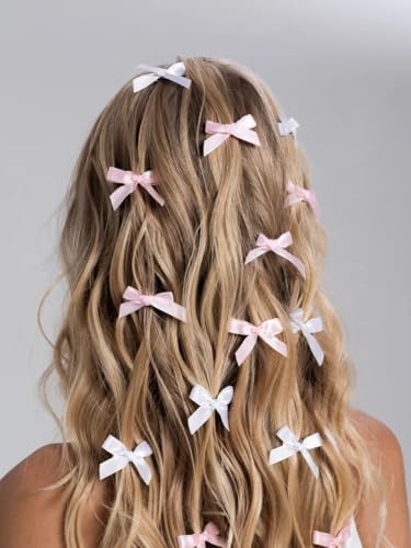 Mini Pinzas de Lazo para Cabello 60 piezas miniatura 2