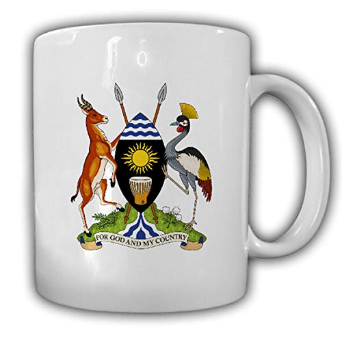 Tasse République Ouganda armoiries emblème Mug # 13961