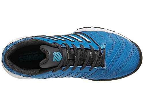 K-Swiss Bigshot Light 4 Tennis Shoe, Swedish Blue/Dark Shadow/Scuba Blue, 2.5 Us Unisex Big Kid #TOP3