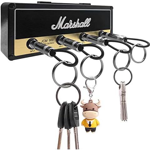 Soporte de Pared Para llaves DAIYU con 4 Tomas de Guitarra Cover